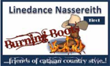 Logo Linedance Nassereith - Burning Boots